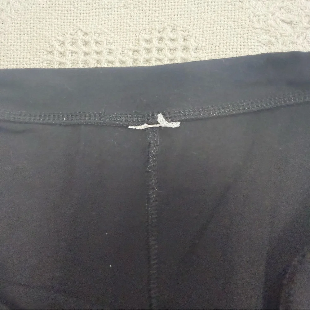 Y2K Black Aeropostale Foldover Black Yoga Pants (S?)